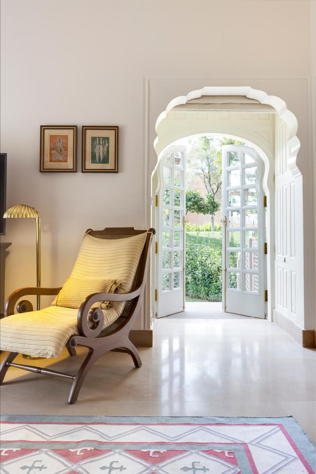 Premier Zweibettzimmer mit eigenem Garten