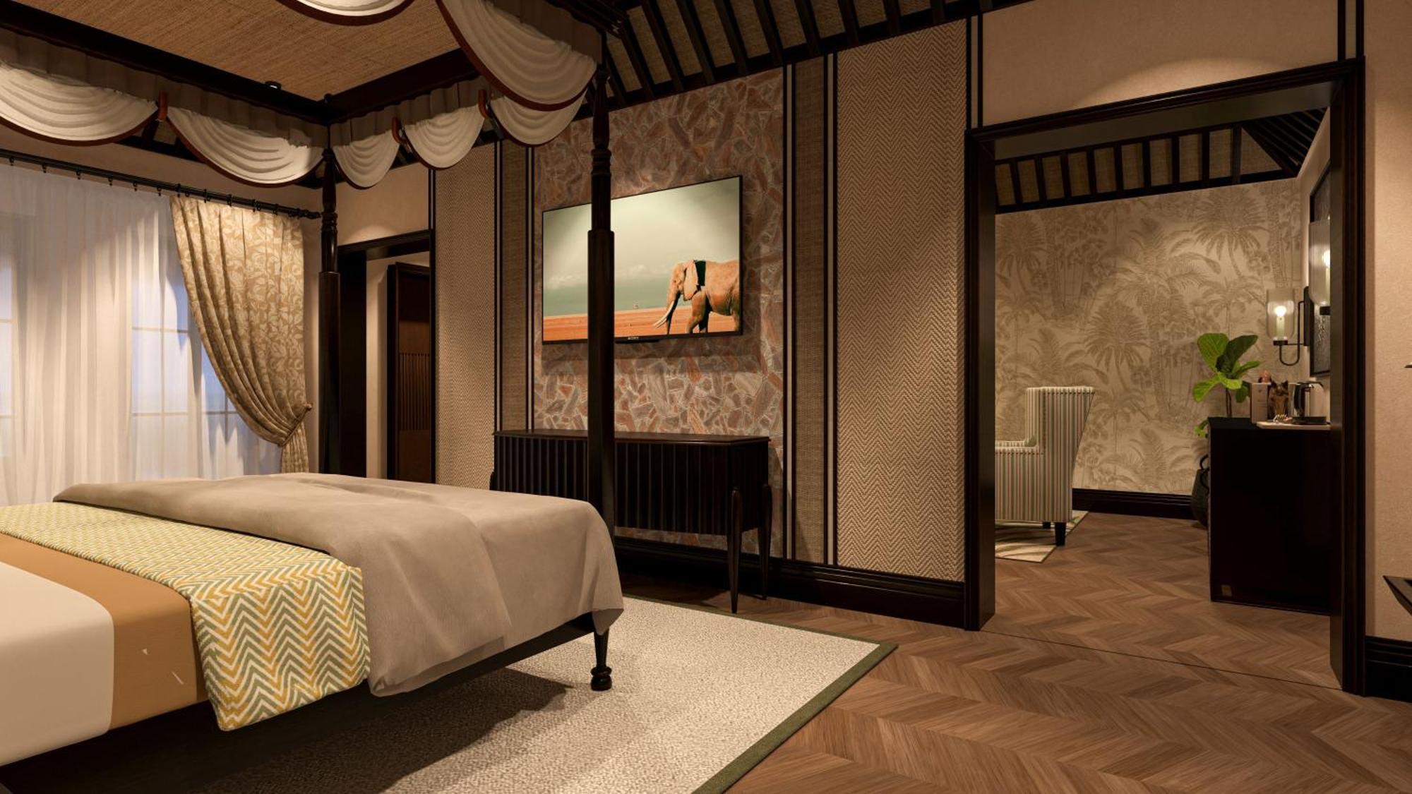 Grand Luxury Suite King Bed with Sit-Out