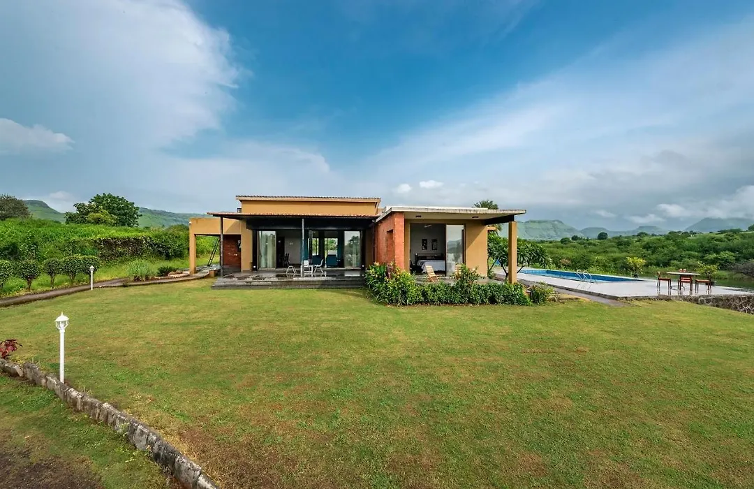 Saffronstays Rose Vineyard: Lakefront Pet-Friendly Villa in Nashik-1