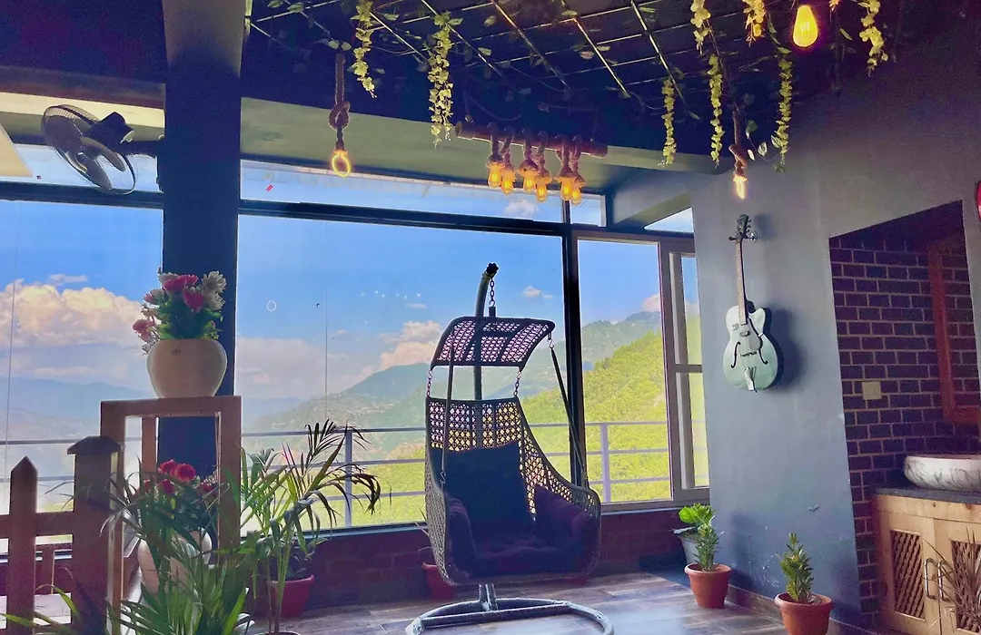 Pine View Cottage & Cafe, Mussoorie - Blissful View From Rooms-1
