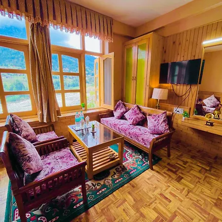 Hotel Hollywood Vibes #Riverview #Premium Rooms #Prime Location #Most Awarded #Parking #Top Rated #Open Terrace #Lawn #Best Selling Hotel In Manali-3