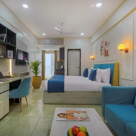 Urban Suites By Blusalzz Near Jecc, Jaipur-3