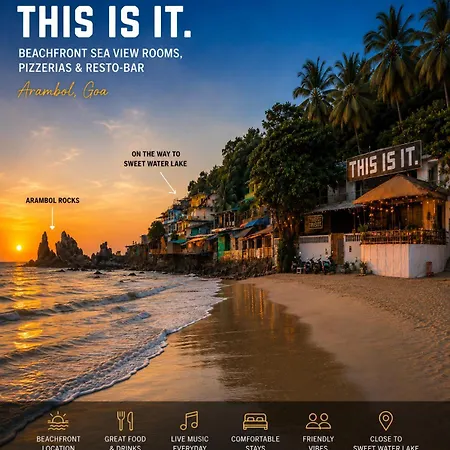 This Is It Stays - Beach View Rooms & Huts-3