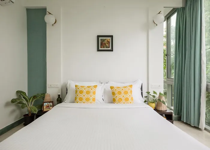 El Tesoro By The Blue Kite - 2Bhk Elegant Serviced Apartments In Siolim With Pool, Kitchen, Wi-Fi & 10 Mins Drive To Assagao
