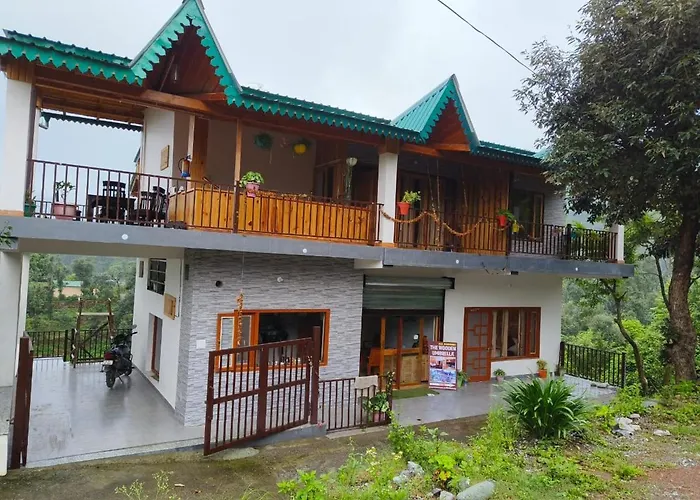The Wooden Umbrella Near Kaichi Dhaam