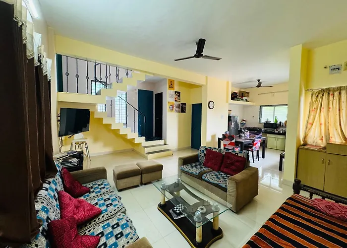 Swaradhya Hillside Villa 3Bhk - Ac - Wifi - Smarttv - Parking - Kitchenette - Near Lonavala