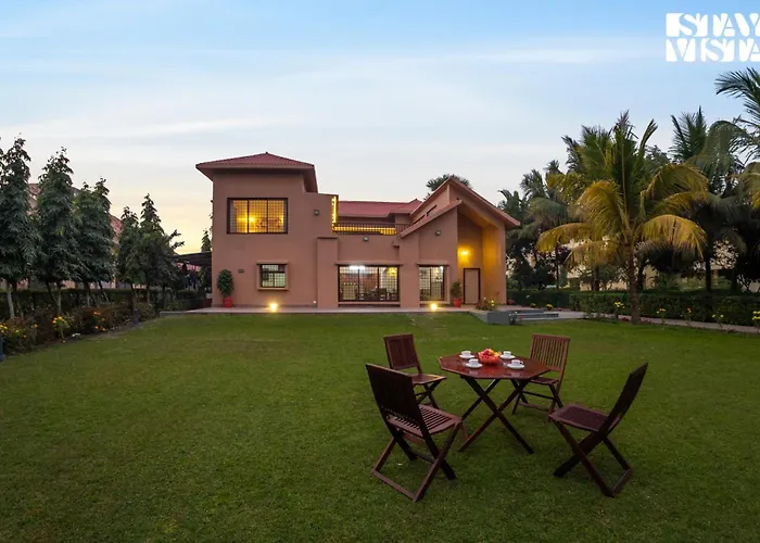 Stayvista At Simply Beige With Jacuzzi, Wi-Fi, Bbq