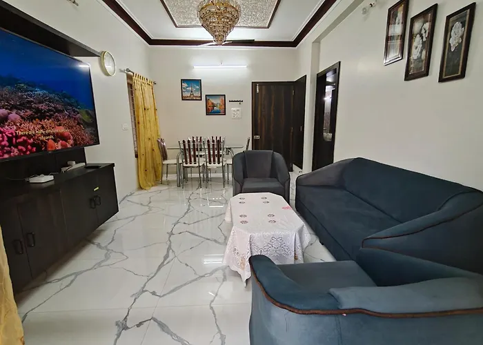 Elegant 2 Bhk Furnished Flat Without Ac And With Ac Additional Price