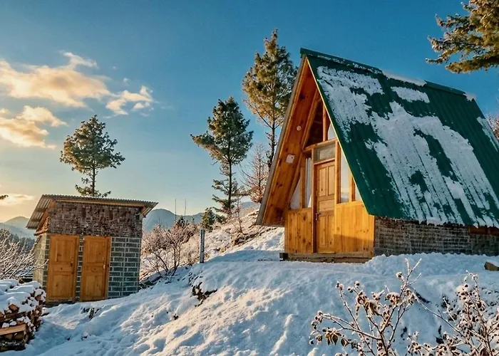 Hima 360, A Frame Cabin, Panaromic Sainj Valley Views, Bhatkanda