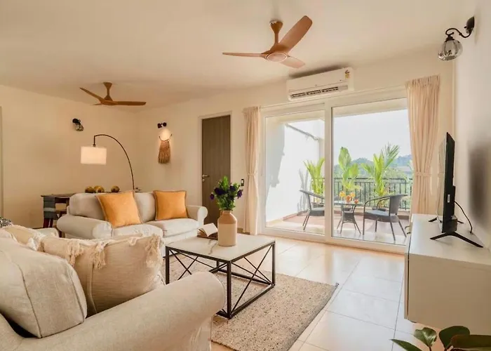 Aesthetic 2Bhk Paradise In Siolim