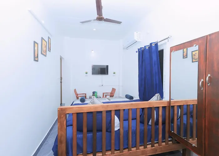 The Loop Auroville - High-Speed Wifi & Free Parking, Near Auroville Bakery & Tanto Pizzeria, 5-Minute Drive To Ecr & Auroville Beach