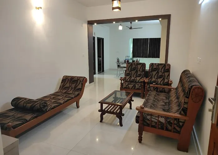 3F Aapt Greenfield Spacious 3Bhk Luxury Stay At Heart Of Thrissur