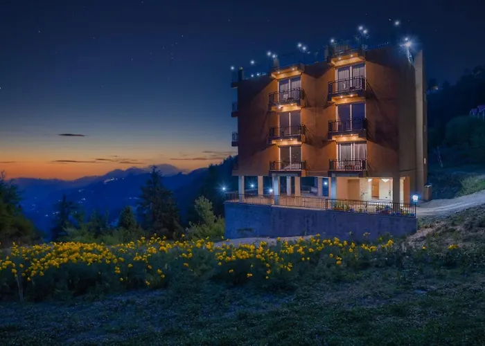 The Charvi Resort I Wooden Rooms With Pvt Balconies L Vacations I Conference I Mice I Family Events I Open Air Terrace I Sky Bonfire I Kufri Shimla By Exotic Stays