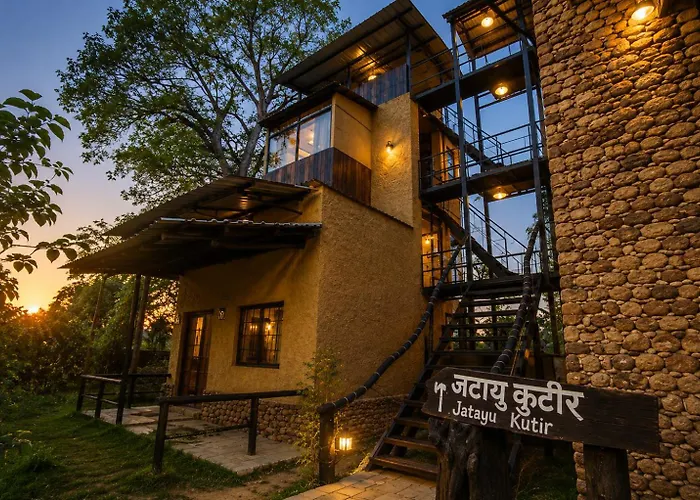 Bhuvan Aarogyam Vanvaasi Retreat - Near Core Panna Tiger Reserve & Safari Zone