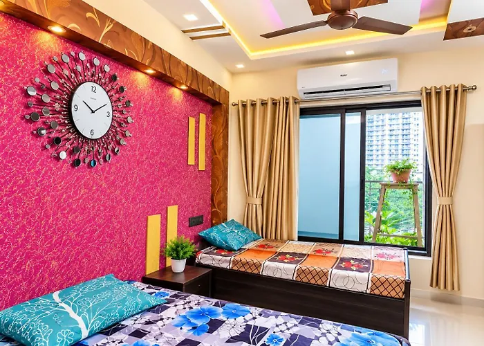 2-Sharing Ac Bed At Ghodbandar Road Male Only