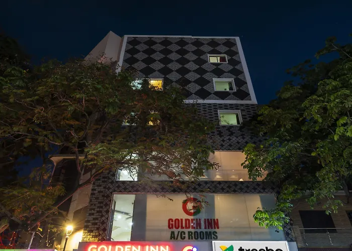 Treebo Golden Inn, 700 Mtrs From Promenade Beach Pondicherry