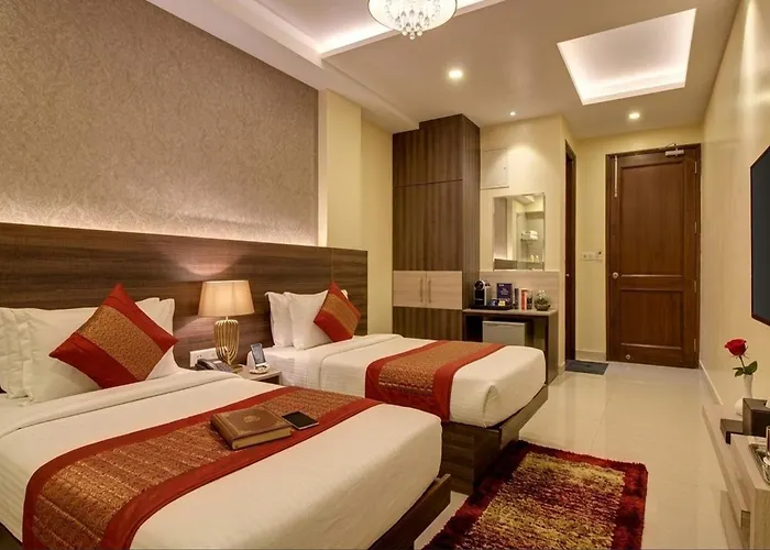 Hotel Sky Rich International -Near To Famous Karol Bagh Market & Metro Station